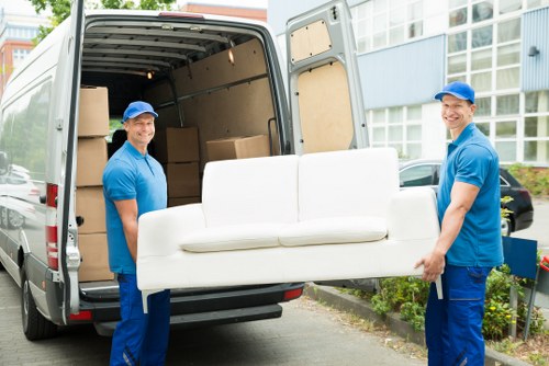 Professional office removals planning in Chelsea business district