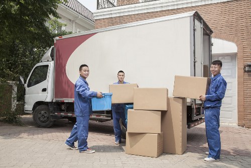 Removal company helping with a Chelsea home move