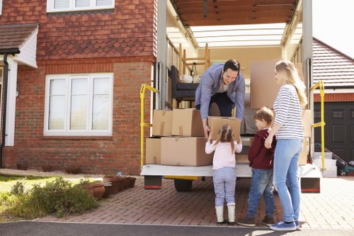 Professional removal team preparing a move in Chelsea