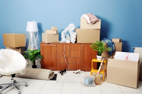 Removal Company Chelsea team preparing a local move
