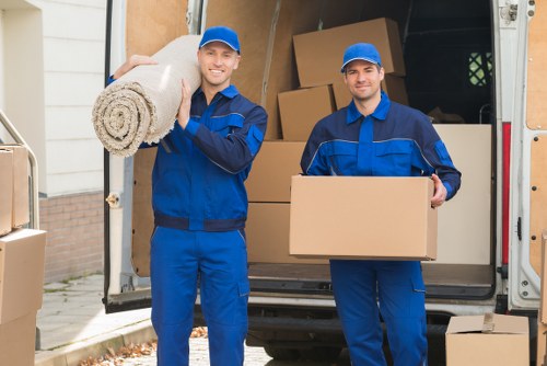 Removal team preparing a safe move in Chelsea