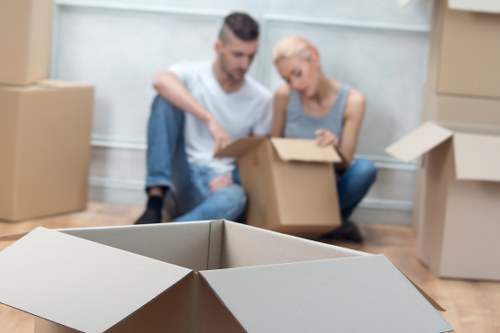 Experienced movers coordinating a relocation in Chelsea