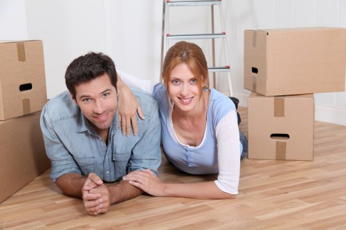 Internal complaint escalation in a moving services office