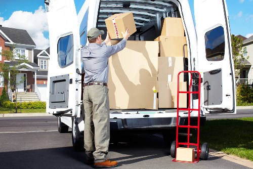 Careful wrapping and boxing of fragile belongings in Chelsea