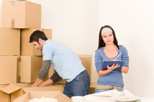 Professional packing materials used for Chelsea relocations