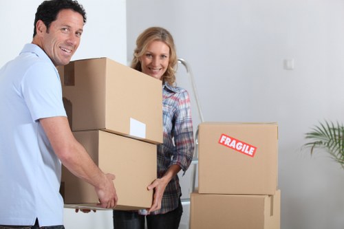 Chelsea residential move with careful loading and transport