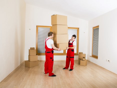 Final stage of a professional Chelsea removal service